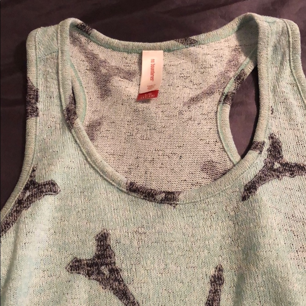 Flowing tank top